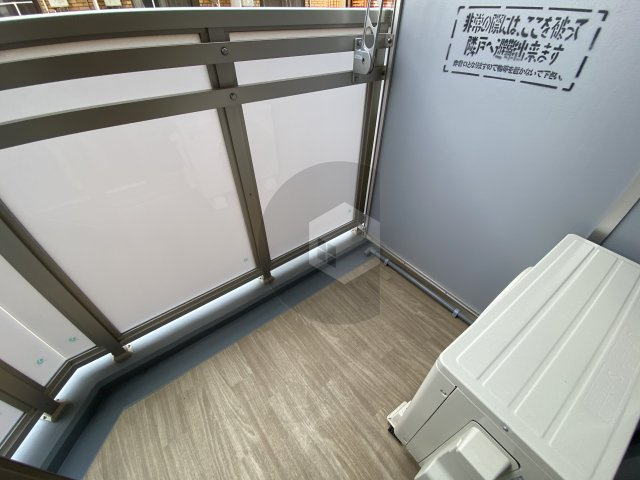 プレサンス新深江ディレットのバルコニー