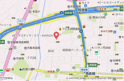 【地図】 | アプリーレ阿波座南