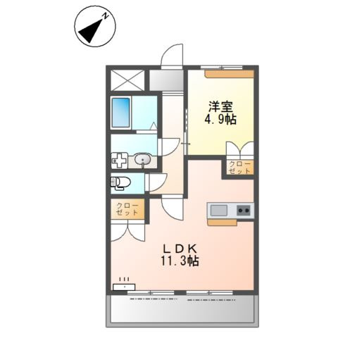 加古川市野口町坂元北２丁目の賃貸マンション