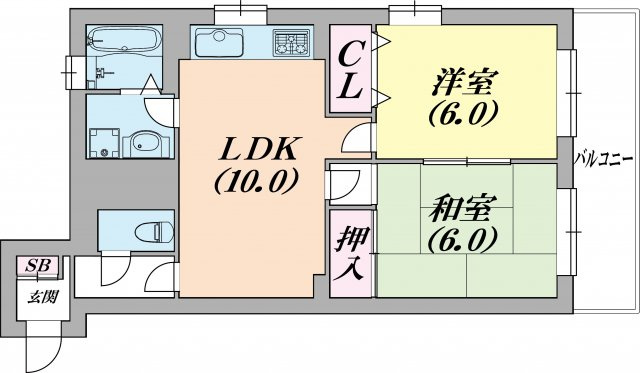 神戸市兵庫区兵庫町２丁目の賃貸マンション