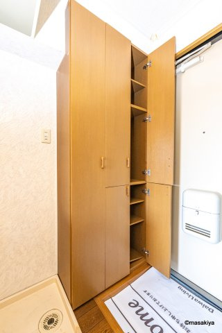 ソレイユ長野の玄関