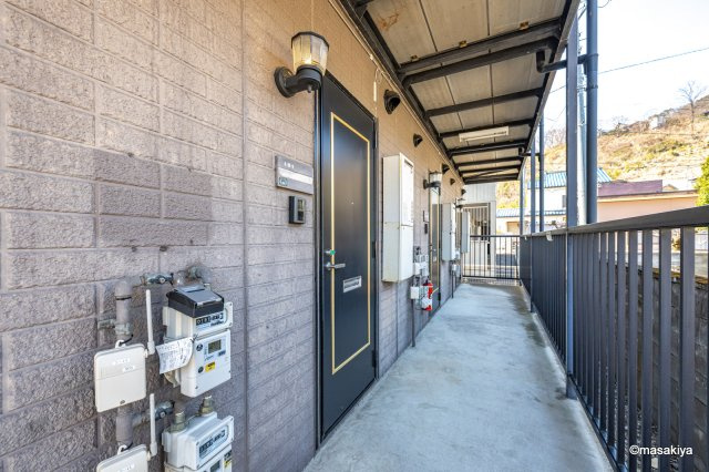 ソレイユ長野のエントランス