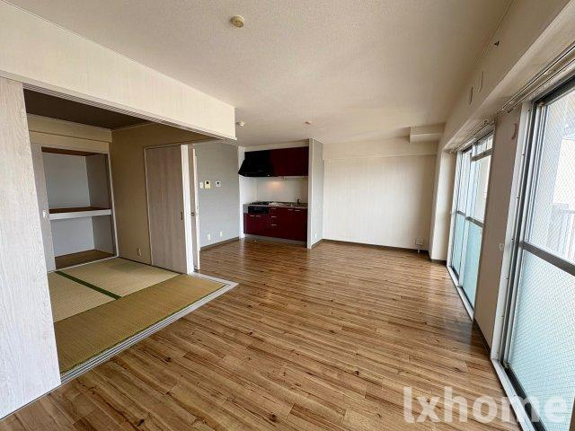 パールマンションの居間・リビング|ゆったり過ごせる居間です