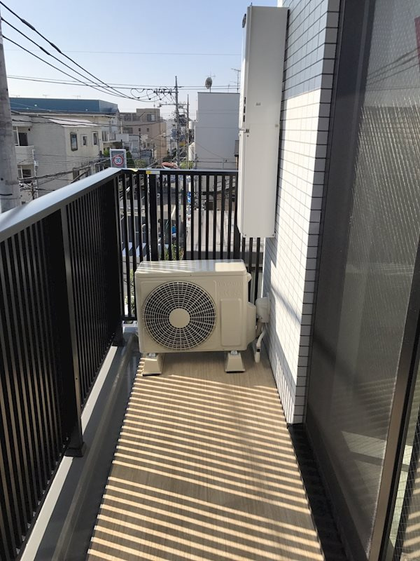 メイクスデザイン武蔵関EASTのバルコニー