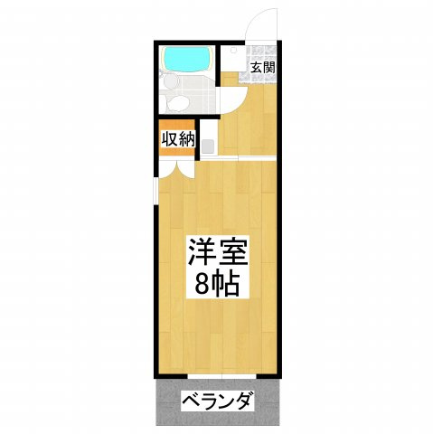 【間取り】 | グリーンハイツ山中