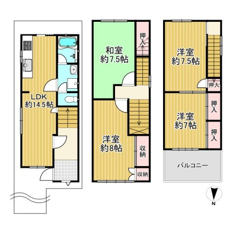 長岡京市奥海印寺太鼓山　　　　　　