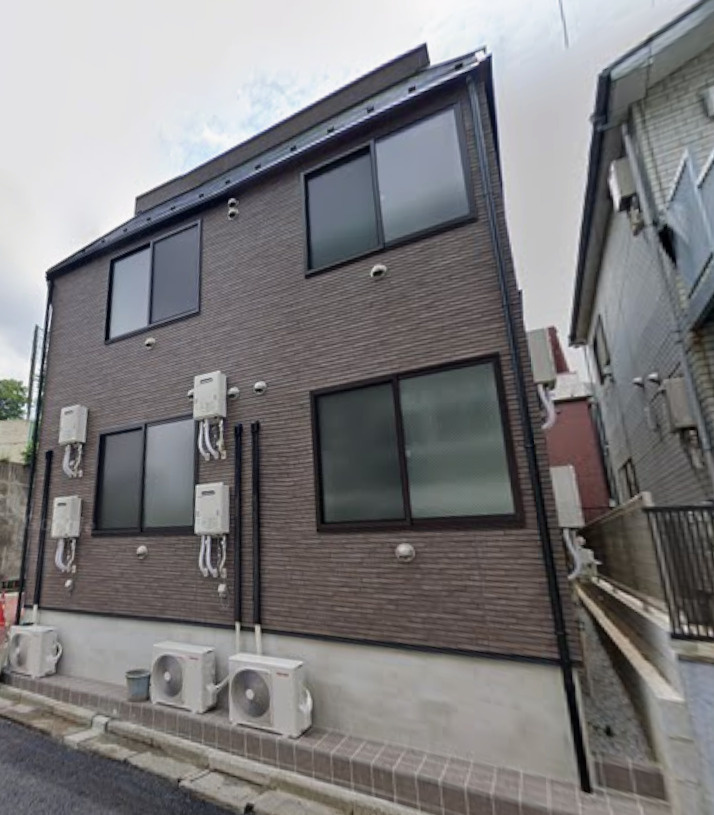 新宿区西早稲田３丁目のアパートの外観