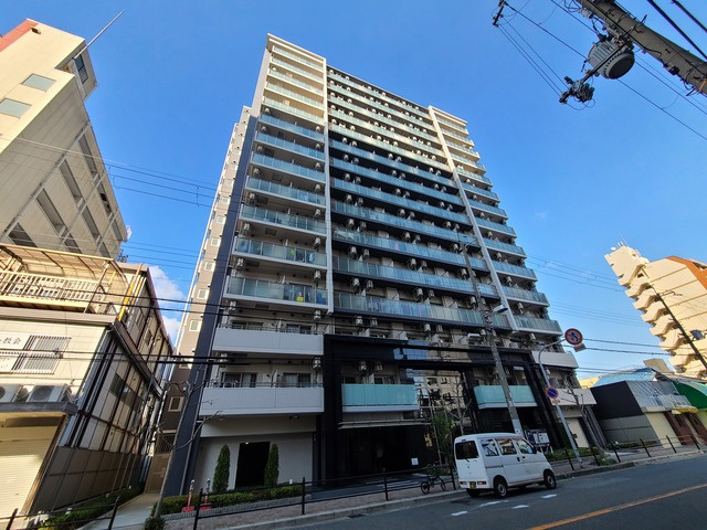 【外観】 | エステムコート新大阪Ⅹザ・ゲート | お洒落なデザインの外観です