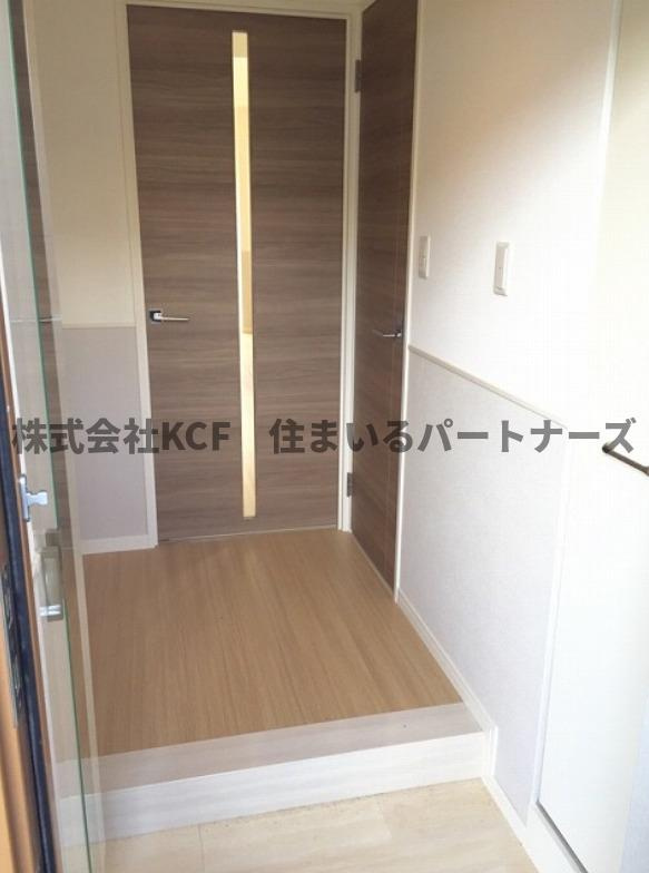 プレジデント正弥久留米駅前の玄関|明るい玄関です