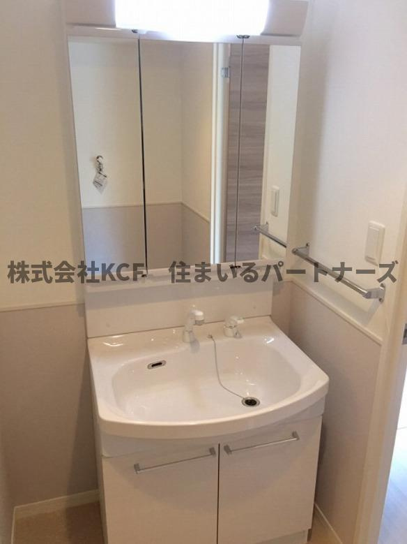 プレジデント正弥久留米駅前の独立洗面台|独立洗面化粧台付き