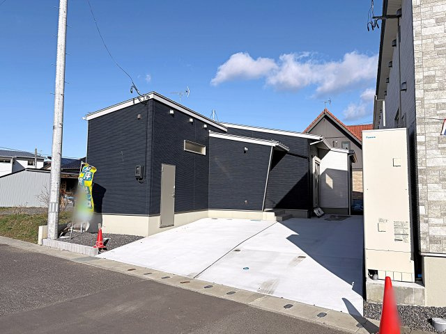 【エコnaホーム】　郡山市横塚6丁目　芳賀小・第四中の外観|環境に優しく安心安全のオール電化住宅！