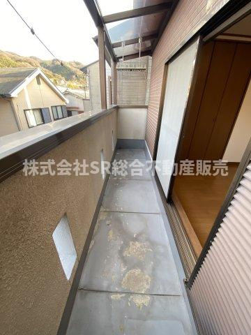 六万寺町1丁目中古戸建のバルコニー|陽当たり良好で洗濯物が乾きやすいです！
