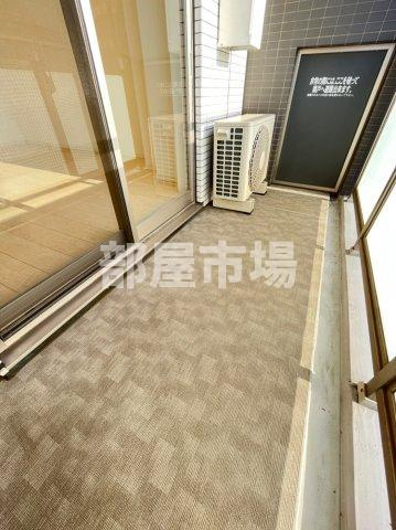 グランシアタワー亀戸のバルコニー