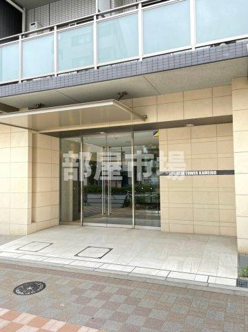 グランシアタワー亀戸のエントランス