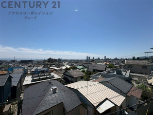 前面高い建物もなく、眺望を楽しむことが出来ます♪