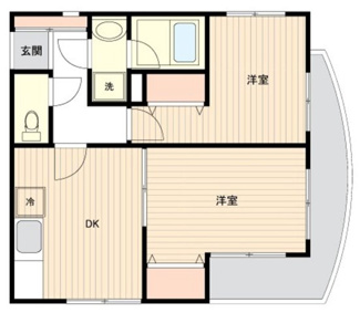 【間取り】 | プラムコート沼袋 | 間取りです。