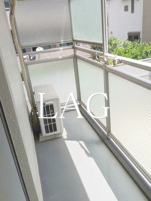 【バルコニー】 | トップ早稲田 | バルコニーです。