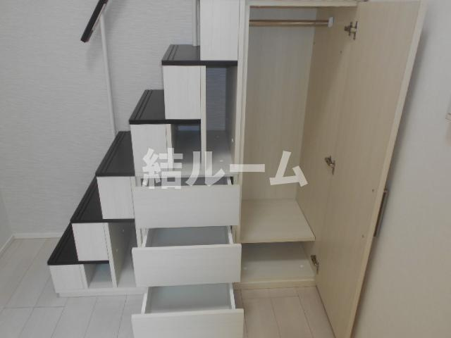 北区東十条５丁目のアパートの収納