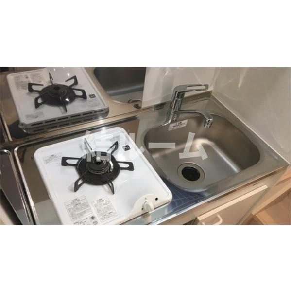 北区東十条５丁目のアパートのキッチン