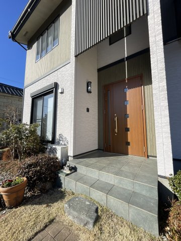 景色・畑・温泉。全部揃う喜連川の上質注文住宅の外観パース|外観パースです