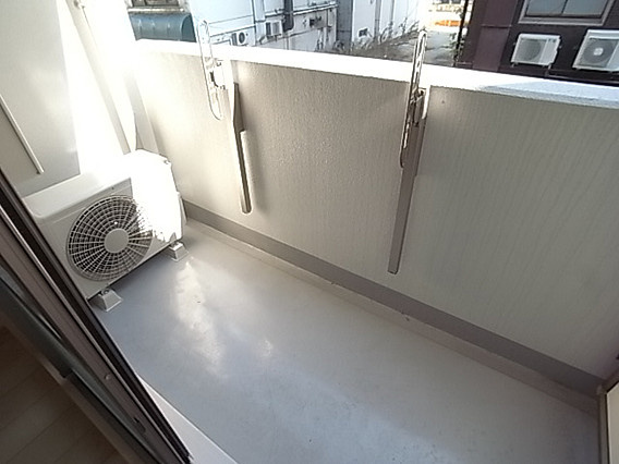 クロシェット2のバルコニー