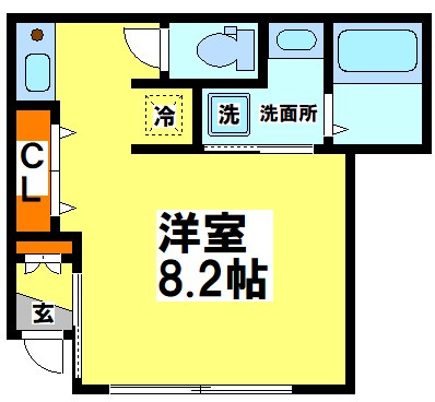 小金井市緑町５丁目のアパート