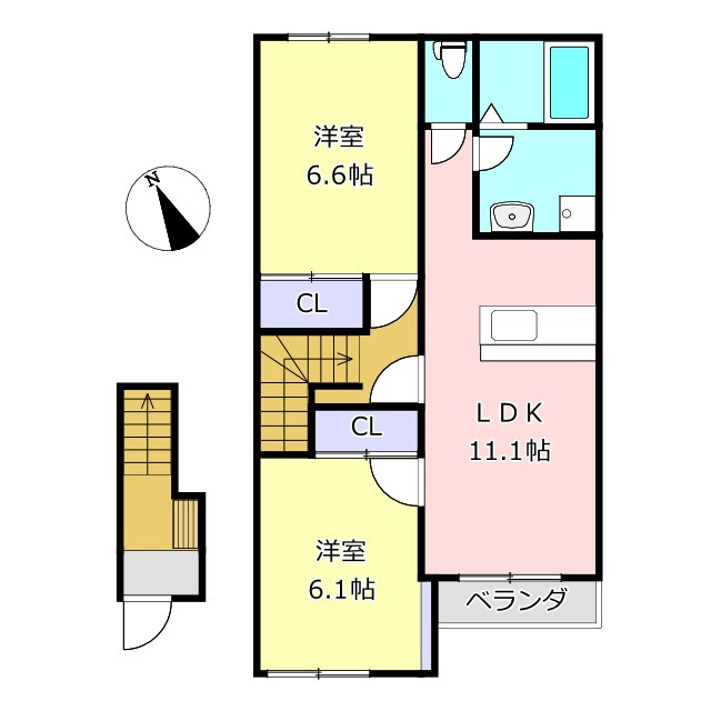 ベビーズ・ブレスの間取り