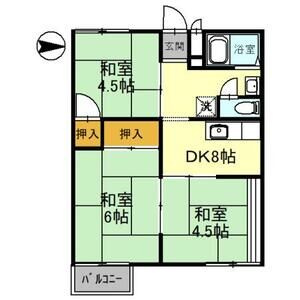 ハイツ福田の間取り