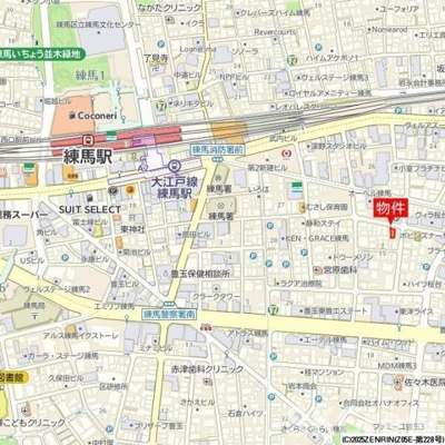 【地図】 | Ｄ’ｓ　ＶＡＲＩＥ練馬レジデンス