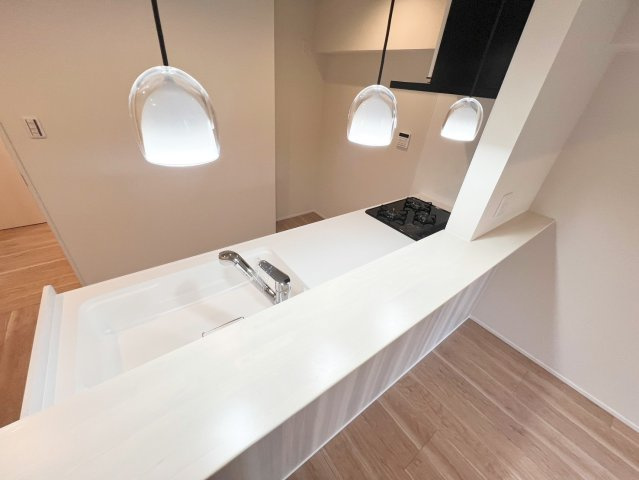 キャッスルマンション所沢のキッチン|きれいなキッチンです