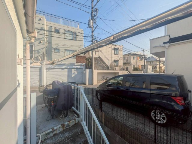 フェリース東白楽のバルコニー