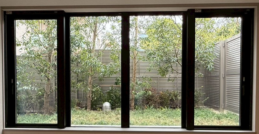 グランドメゾン渋谷大山町の展望|リビングには緑豊かな植栽♪