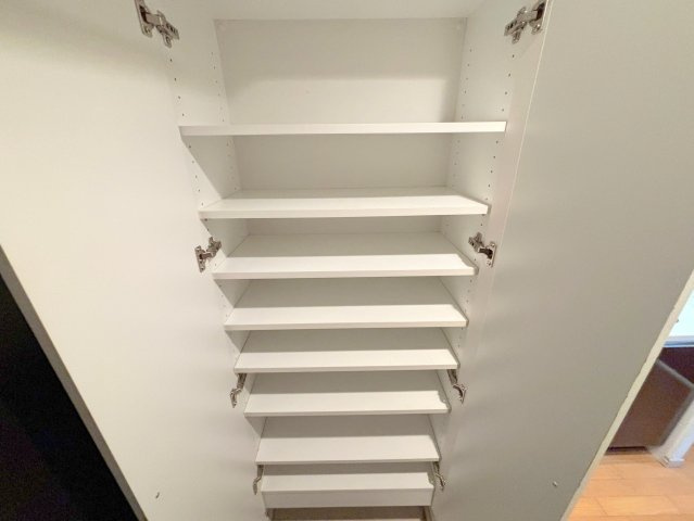 クレアートアドバンス北大阪の収納