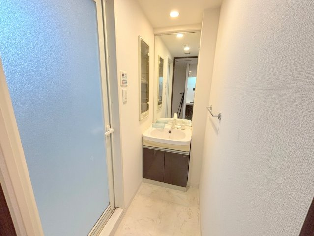 クレアートアドバンス北大阪の洗面所