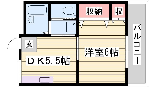 ベル新在家の間取り