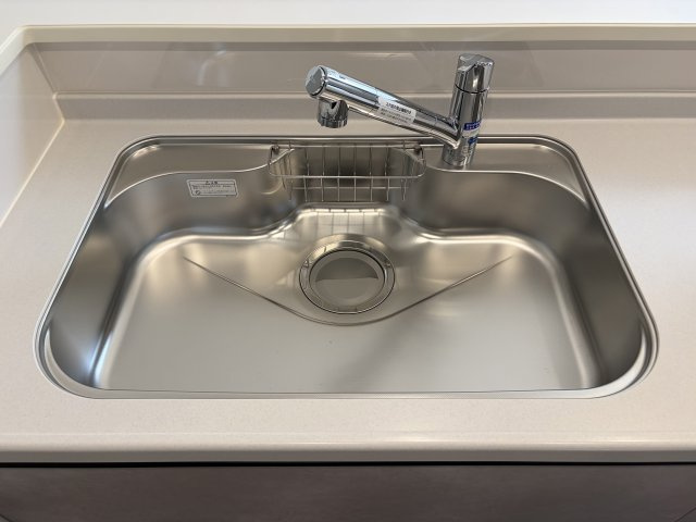 【設備】 | リーブルガーデン倉敷市真備町川辺 (全1棟) | 浄水機能付きキッチン水栓