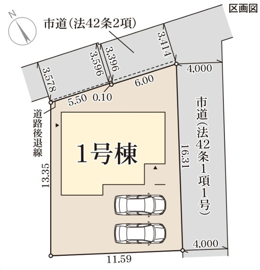 【区画図】 | リーブルガーデン倉敷市真備町川辺 (全1棟)