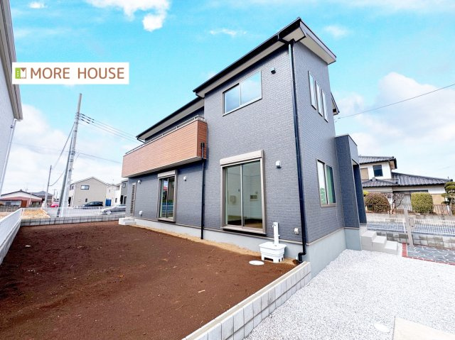 Livele Garden館林市第1広内町　新築住宅1号棟の外観