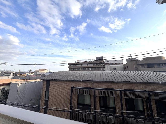 シャインメゾン長岡京の展望|最上階
