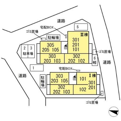 【区画図】 | ヴァン・ヴェールおおたかの森 Ⅱ