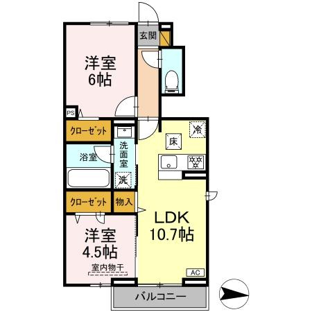 ラプエルタの間取り