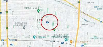 【地図】 | グリーンコーポ平野