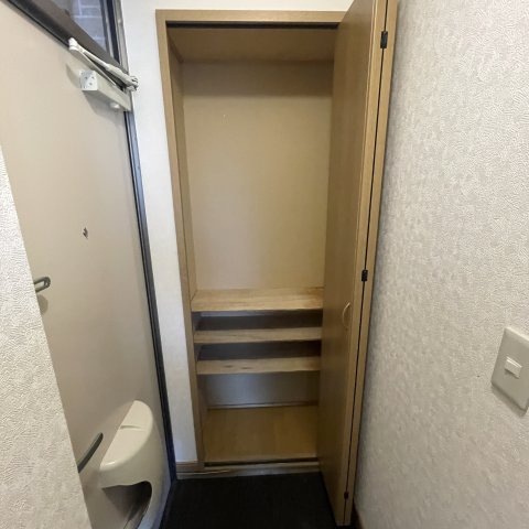 ホワイトステージの収納
