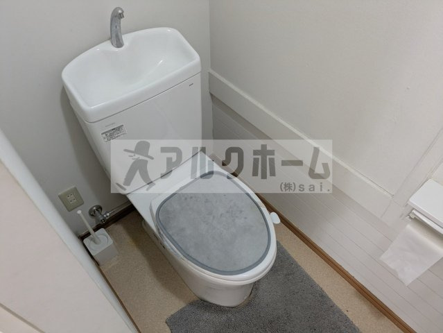 玉手町18テナントのトイレ