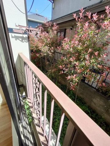 クレアールのバルコニー