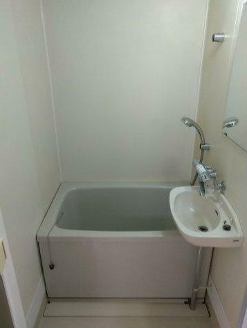 リトルブラウンの浴室