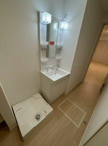 キャメル東府中の洗面所