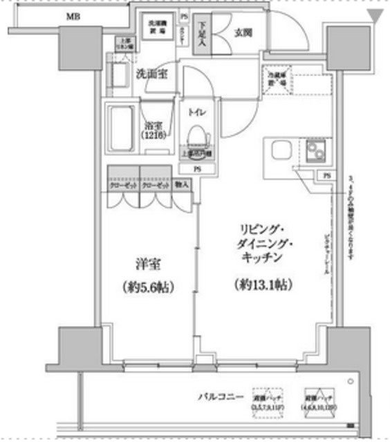 渋谷区本町４丁目の賃貸マンション