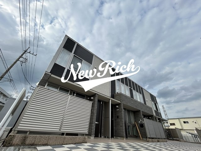 前橋市鳥羽町のアパートの外観