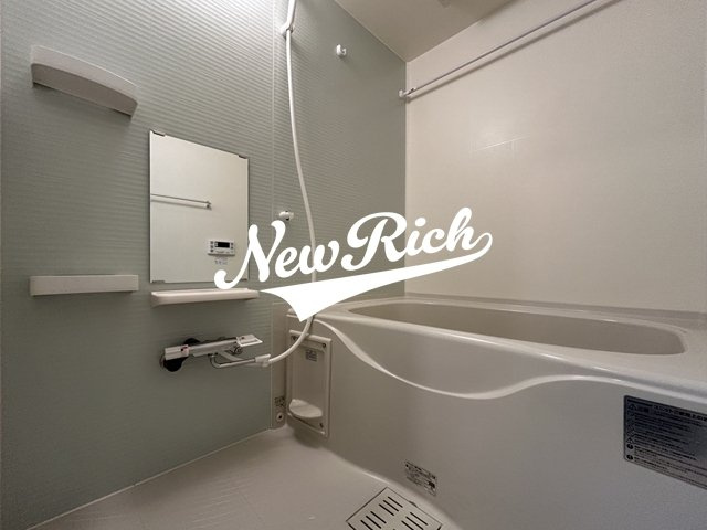 前橋市鳥羽町のアパートの浴室